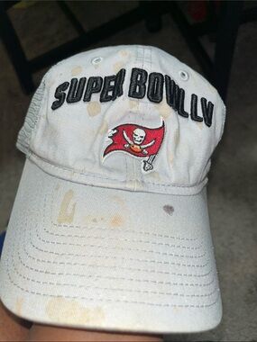 Super Bowl LV Tampa Bay Buccaneers White Baseball Cap
